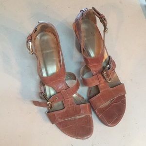 Stuart Weitzman T Strap Sandals